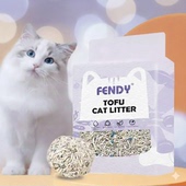 Fendy猫砂混合豆腐砂除臭无尘小主猫砂味小包袋装 2.4kg