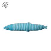 英国DonnaWilson玩偶羊毛高级手工抱枕靠枕沙发沙鱼 官方授权