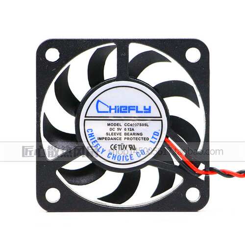 CHIEFLY CC4007S05L 5V 0.12A 4007 显卡 南北桥2线静音散热风扇