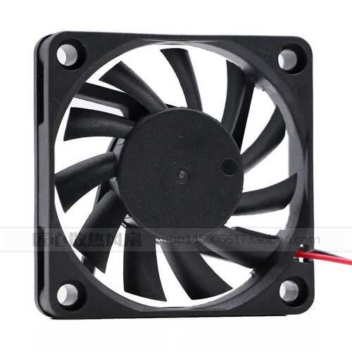 EC6010H12S 60х60х10мм DC 12V