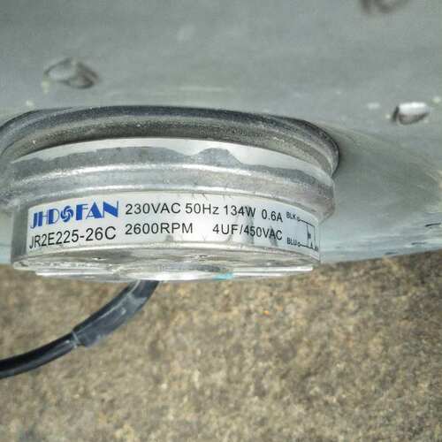 JHD FAN JR2E225-26C 230V 50HZ 134W 0.6A 2600RPM 离心风机