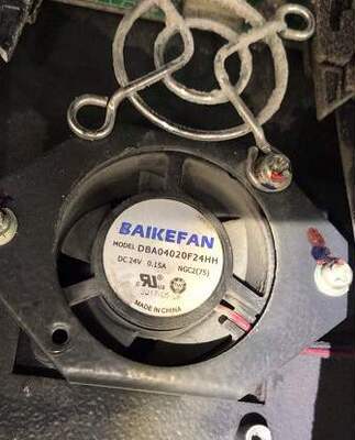 BAIKEFAN MODEL DBA04020F24HH DC24V 0.15A 4厘米机箱散热风扇