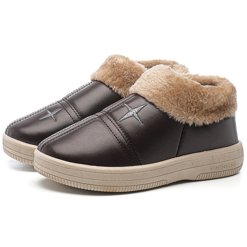 胖丁防滑防水居家冬季棉鞋棉拖鞋