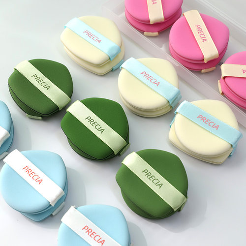 荔枝海盐气垫粉扑抹茶元气粉