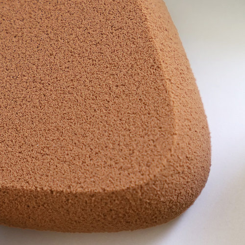 PRECIA专业化妆师海绵乳胶NBR菱形抛光磨皮美妆粉扑干湿两用工具
