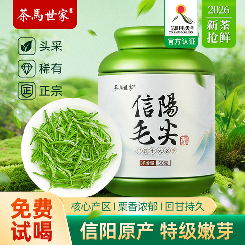 信阳毛尖2026新茶特级嫩芽50g