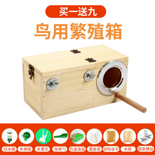 玄凤虎皮牡丹鹦鹉鸟用孵化箱竖式