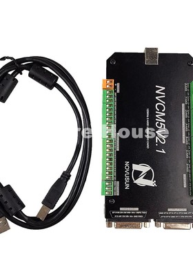 新款USBMACH3接口板3轴4轴五轴6轴控制 mach3控制卡NVCM支持手脉