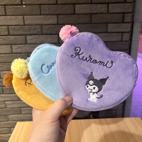 日单库洛米美乐蒂玉桂狗包包儿童零钱包学生耳机数据线收纳包