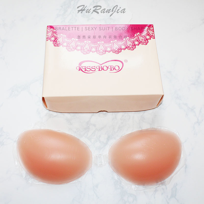 婚纱露背欧美bb bra硅胶隐形聚拢文胸肤色隐形内衣小胸婚纱加厚