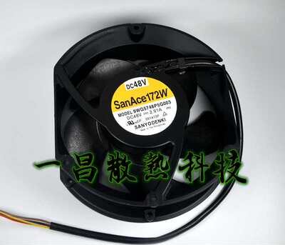 9WG5748P5G003 48V 2.91A原装正品日本三洋SANYO大风量变频器风机