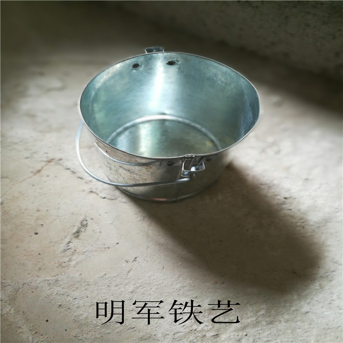 儿童油漆桶铁皮花桶田园装饰