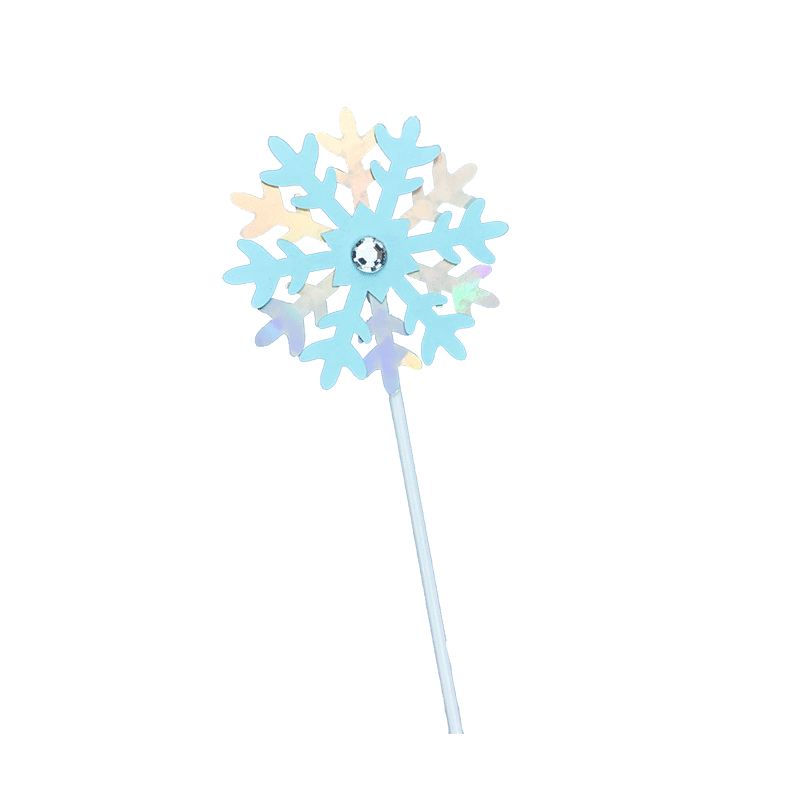 2023雪花生日蛋糕装饰摆件圣诞节