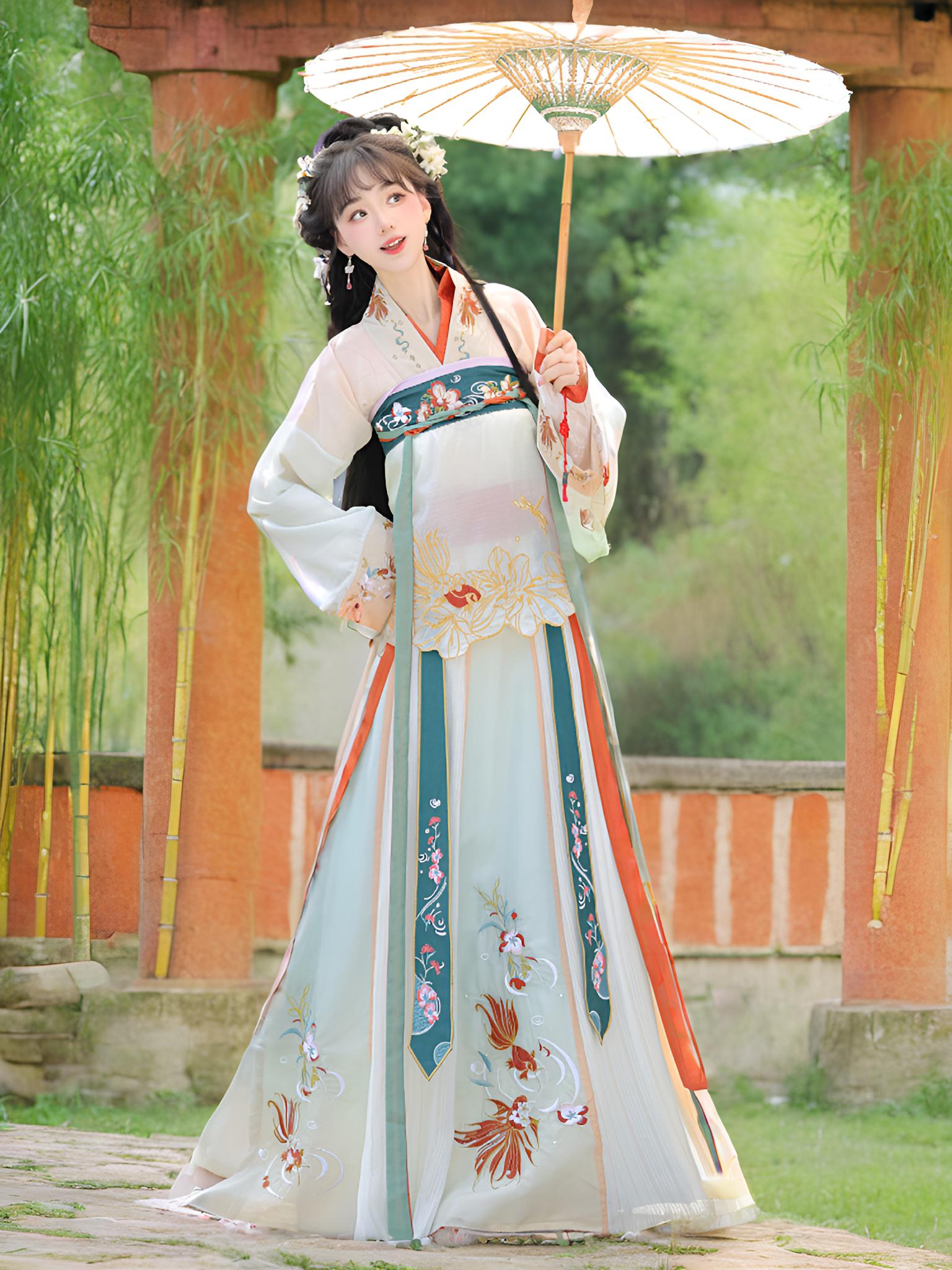 2024新款汉服成人汉服晋制大袖衫
