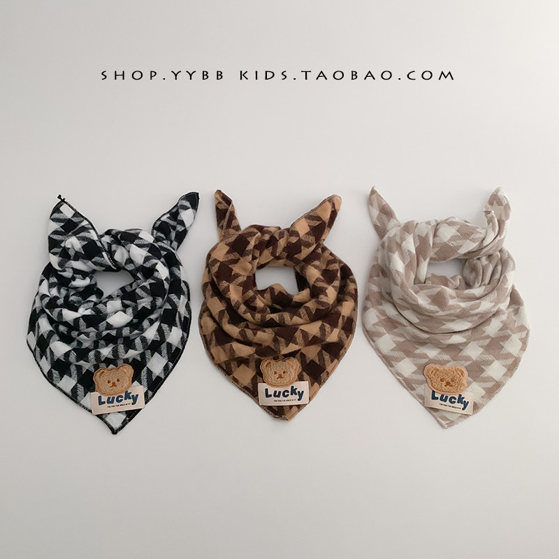 ins韩国宝宝三角巾秋冬儿童围巾男女童脖套保暖冬天婴儿围脖潮流,童装/婴儿装/亲子装,围巾,淘宝优惠券,粉丝福利购,淘宝优惠卷