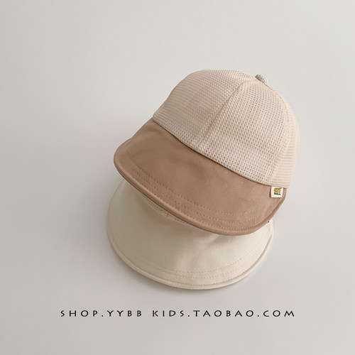 儿童大帽檐遮阳防晒帽夏季网眼
