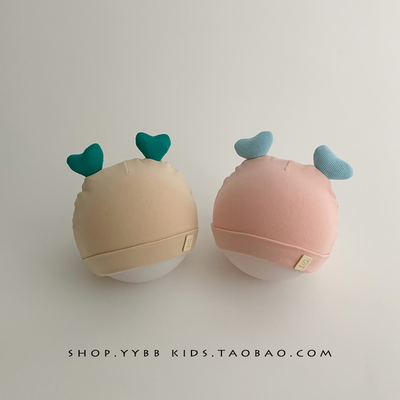 婴幼儿帽子春秋款新生儿纯棉胎帽