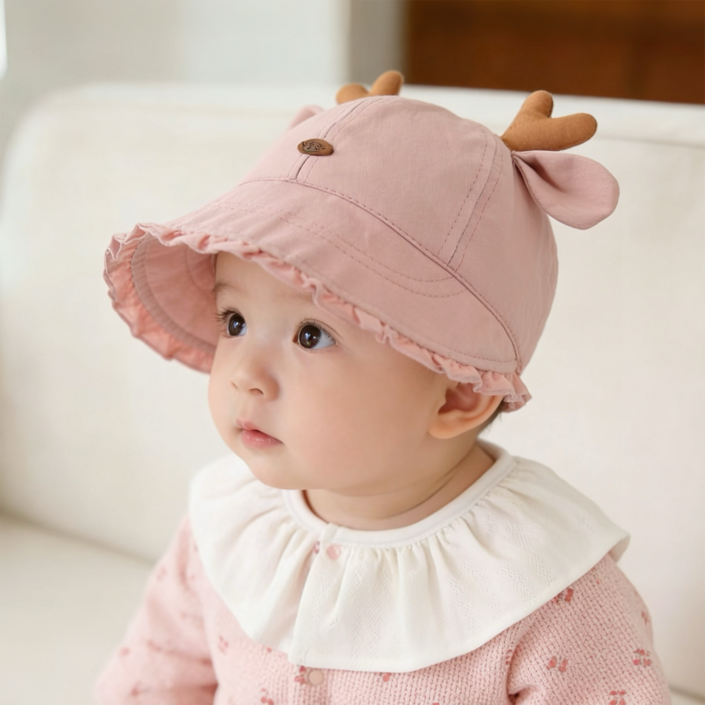 儿童帽子春秋季薄款大帽檐遮阳防晒鸭舌帽男女宝宝可爱出游棒球帽,童装/婴儿装/亲子装,帽子,淘宝优惠券,粉丝福利购,淘宝优惠卷