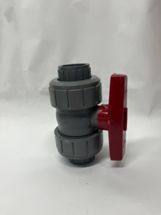 奔达pvc阀门UPVC活接球阀 灰色活接球阀 耐酸碱 阀门