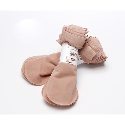 短丝袜女士袜子女夏季薄款防勾丝肉色短钢丝袜耐磨短袜面膜钢丝袜