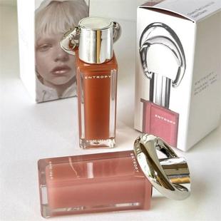 锁头设计新品韩国entropy小众水光唇釉挂件保湿显色glowlockjelly