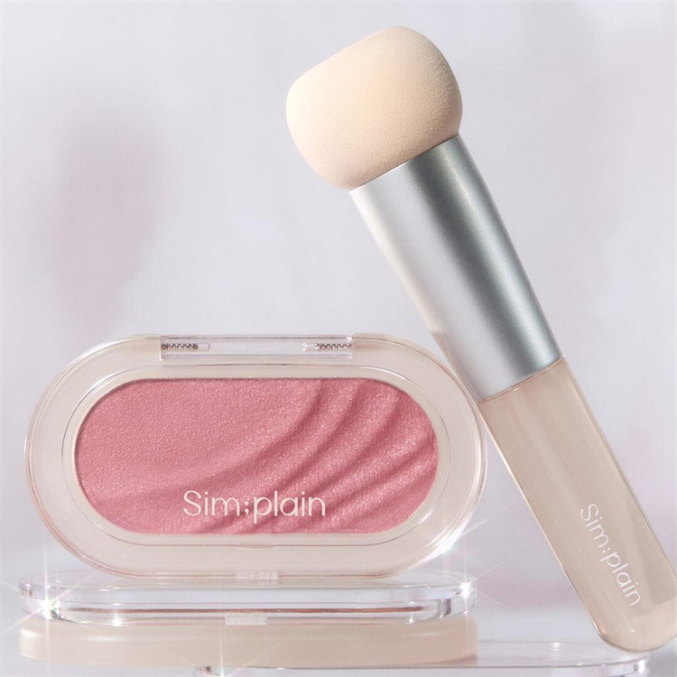 新品上市clio旗下sim:plain腮红气色gleam on cheek哑光立体饱满