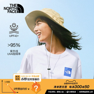 TheNorthFace北面渔夫帽通用款 5FXF 新款 遮阳UPF防晒户外夏季