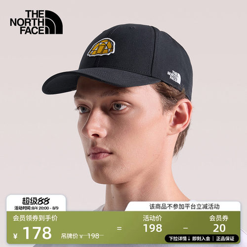 北面通用款遮阳防护运动帽棒球帽