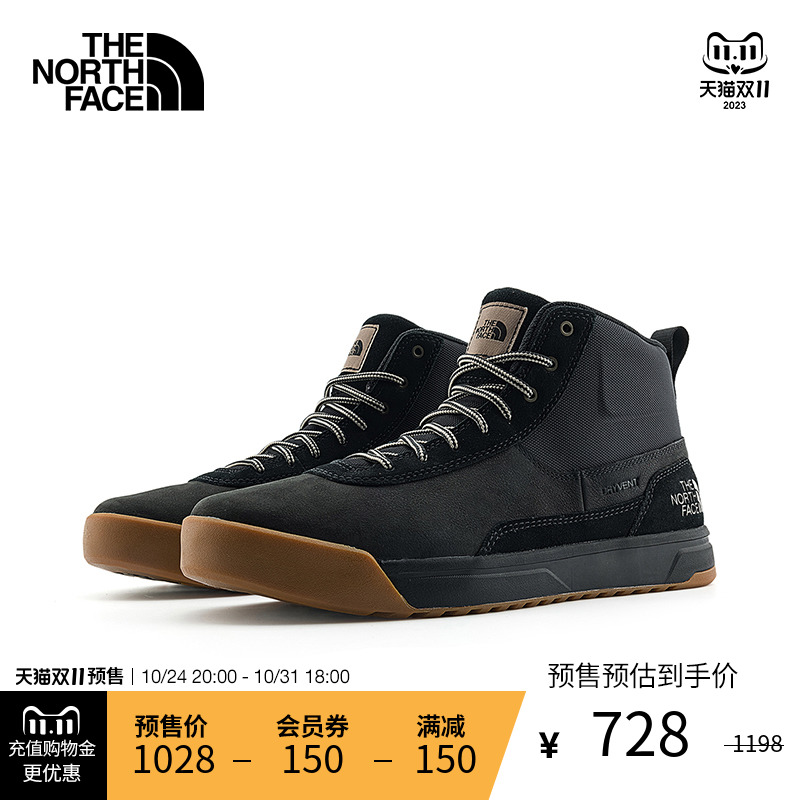 预【经典款】TheNorthFace北面休闲鞋男户外防水抓地秋新款|52RM