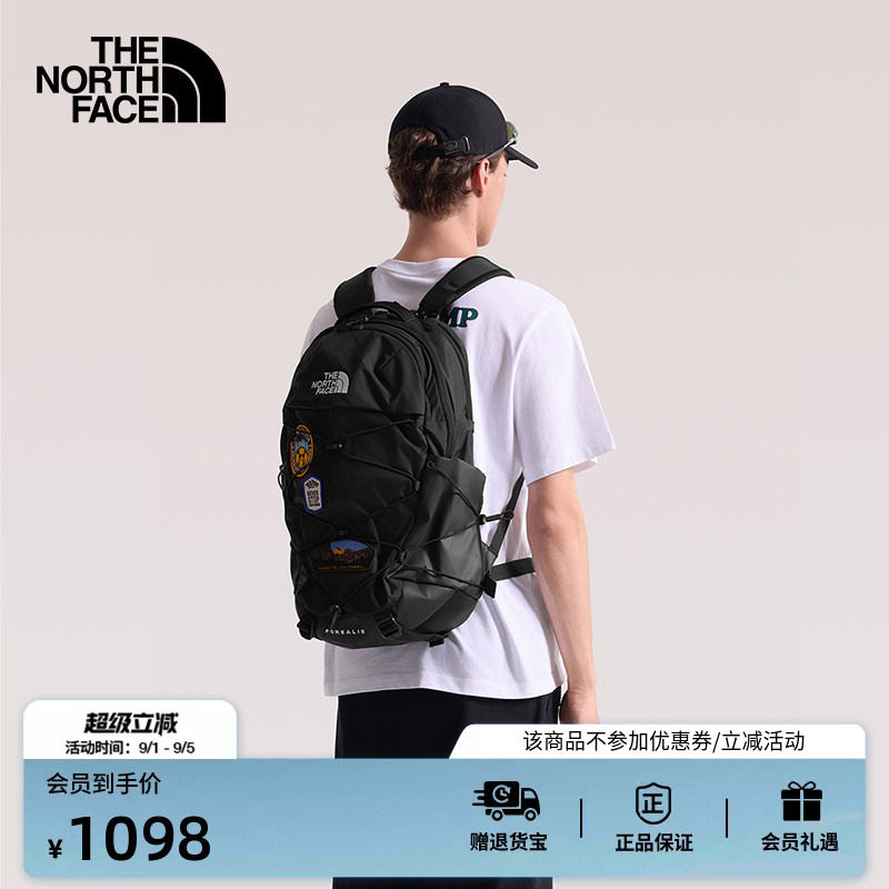 北面男女户外双肩背包图片