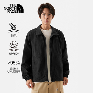 87V1 TheNorthFace北面防风夹克男防风UPF防晒衣户外夏季 新款