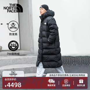 北面ICON长款 832J 羽绒服男Nuptse保暖鹅绒防泼水TheNorthFace
