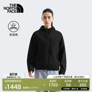 北面女VENTRIX防泼水棉服外套户外轻便保暖新款 8FJA TheNorthFace