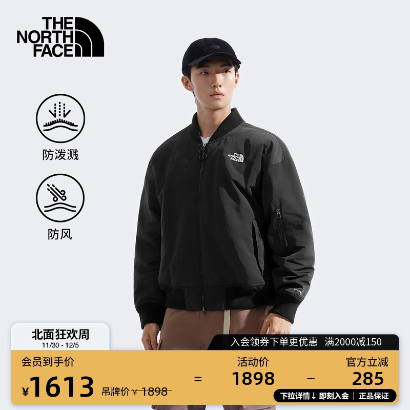 北面男女同款棉服外套