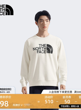北面男针织上衣卫衣休闲宽松版型运动户外TheNorthFace|8AT7