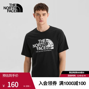 上新 TheNorthFace北面短袖 T恤男户外舒适透气夏季 5K2T