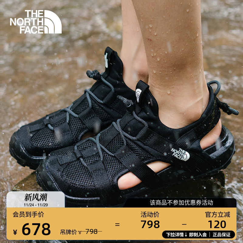 北面女轻便户外溯溪鞋凉鞋