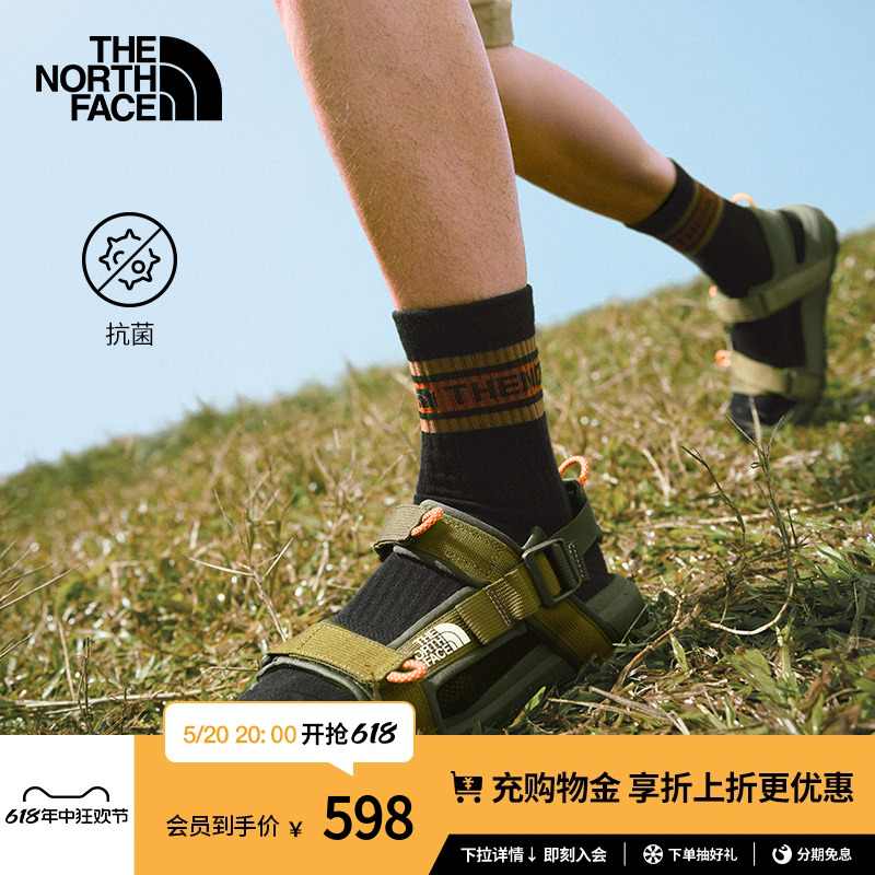 TheNorthFace北面凉鞋EXPLORE CAMP男轻便抓地户外夏季新款|8A8X 户外/登山/野营/旅行用品 沙滩鞋/凉鞋/拖鞋 原图主图