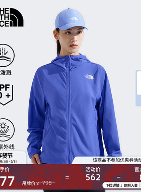 北面女Zephyr户防晒衣皮肤衣轻薄可打包防泼溅TheNorthFace|8BW9