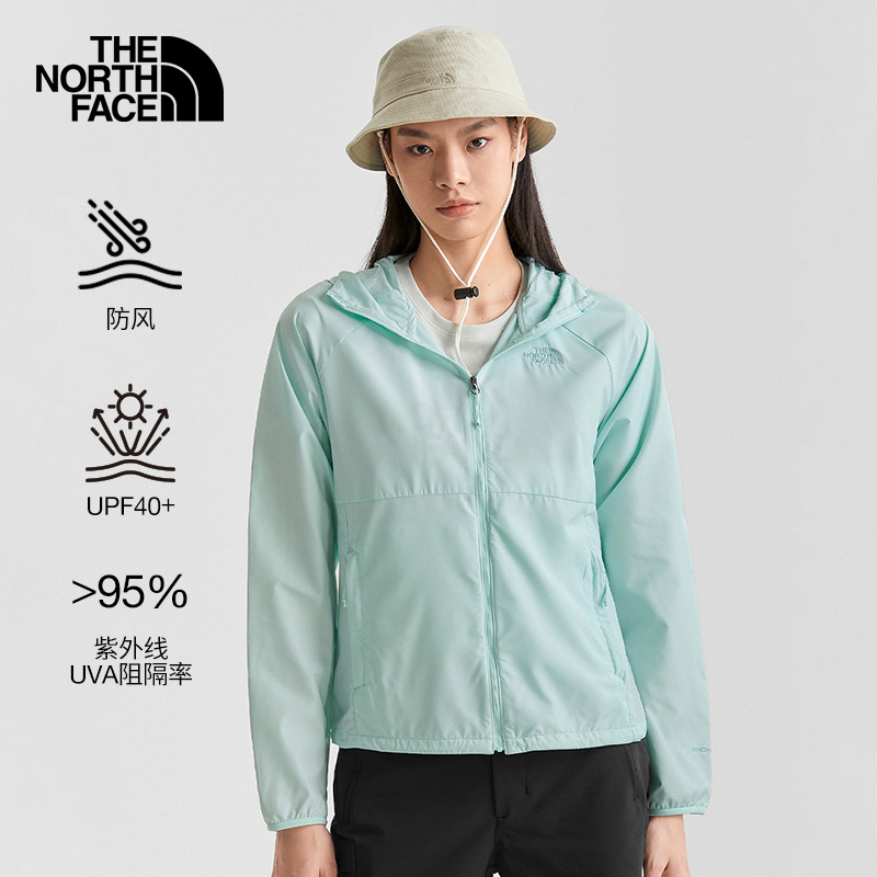 TheNorthFace北面防风夹克外套女户外防晒衣防风防泼水新款|81OZ 户外/登山/野营/旅行用品 防晒衣 原图主图