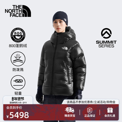 北面巅峰系列量羽绒服女