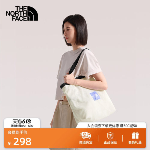 北面男女轻便自收纳托特包