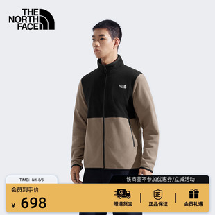 北面男Glacier保暖抓绒衣外套运动户外新款 8FJ3 TheNorthFace