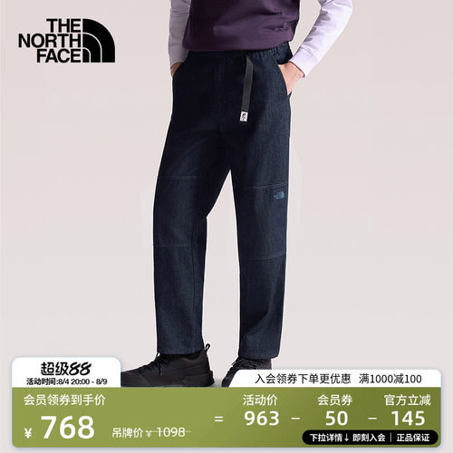 北面男Denim透气牛仔裤