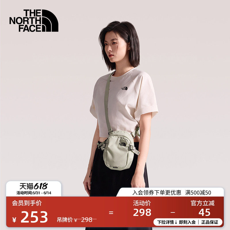 北面迷你单肩背提斜跨包男女同款轻便户外旅行TheNorthFace|8C6F