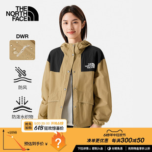 5JXO TheNorthFace北面MOUNTAIN防风夹克女防风防泼水户外春新款