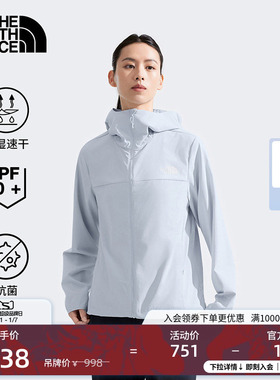 北面女Shadow LIGHTRANGE户外多效衣野行防晒TheNorthFace|8BWB