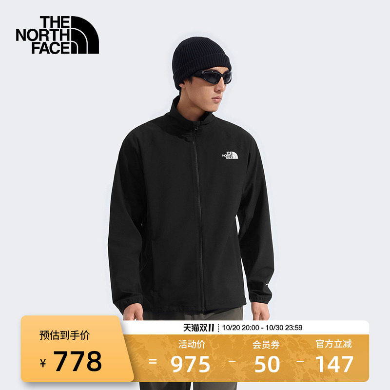 北面软壳外套男运动上衣防风防泼水户外新款TheNorthFace|8JS6