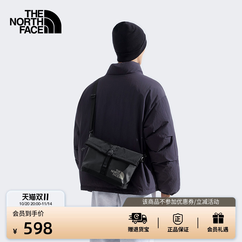 北面男女同款休闲单肩背包斜挎包