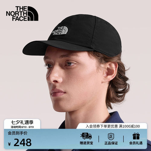 北面男女同款运动鸭舌帽